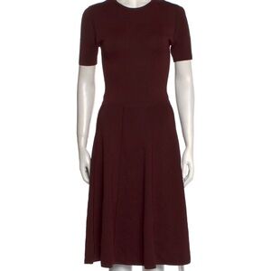🍷Jason Wu Deep Burgundy Midi Dress | S | NWOT